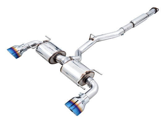 AWE Tuning 22-26 Subaru WRX Track Edition Axle-Back Exhaust - Vapor Blue Tips