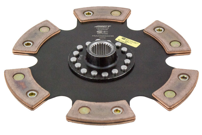 Advanced Clutch 6 Pad Rigid Race Disc (6240006)