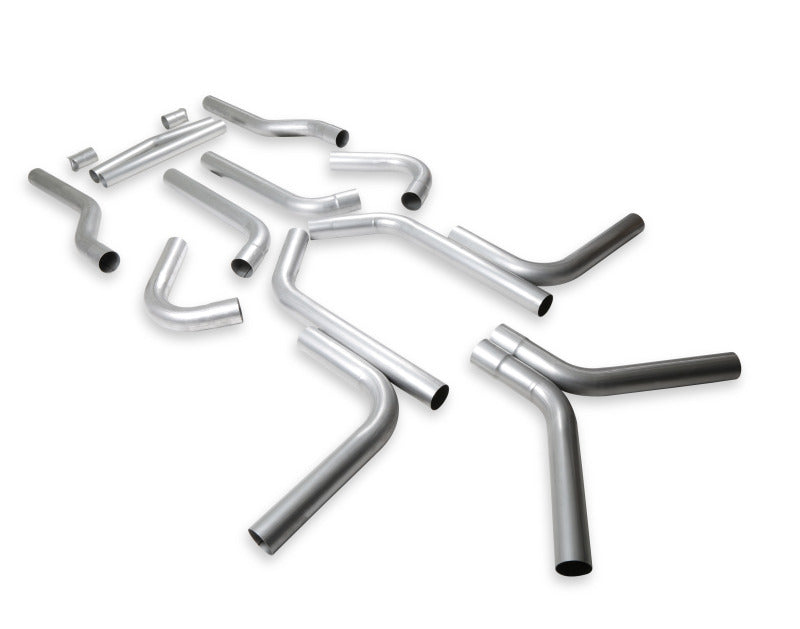 Flowmaster U-Fit 3 in. Aluminized Steel Dual Kit For Universal (15937)