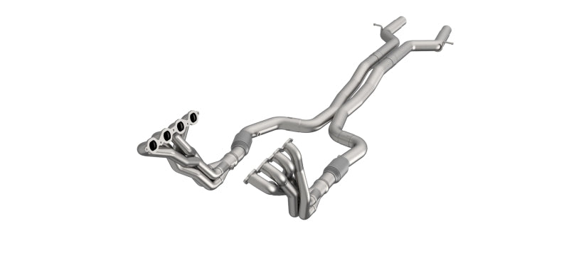 Kooks 2in x 3in SS Longtube Headers & Catted SS X-Pipe | Cadillac CT5V 24+ (2313F632)