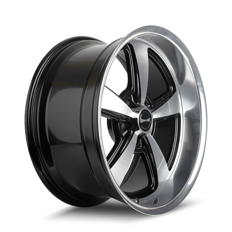Ridler Wheels 652 Gls Blk w/ Diamond Cut | 20x10" +0mm | 5x139.7mm Wheel