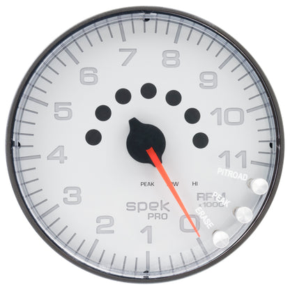 Autometer Spek-Pro 5" Tachometer W/Shift Light 11K RPM