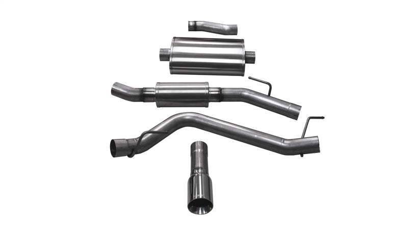 CORSA Sport, Touring / 3.0 in Cat-Back Single 4.0 in | 2020-24 Jeep Gladiator JT 3.6L (21060, 21062)
