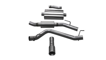 CORSA Sport, Touring / 3.0 in Cat-Back Single 4.0 in | 2020-24 Jeep Gladiator JT 3.6L (21060, 21062)