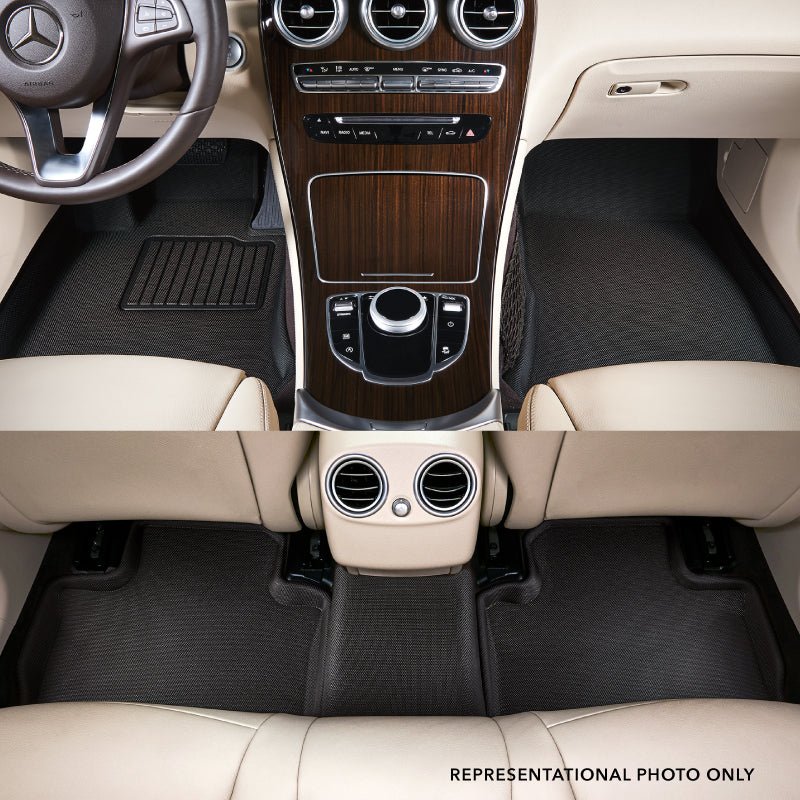 3D MAXpider KAGU 1st & 2nd Row Floormats - Black | 2010-2014 Subaru Outback (L1SB00601509)