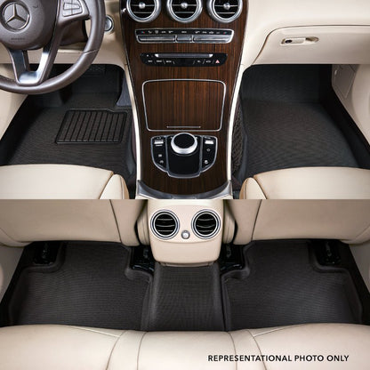 3D MAXpider KAGU 1st & 2nd Row Floormats - Black | 2010-2014 Subaru Outback (L1SB00601509)