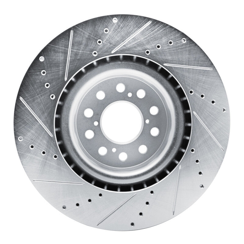 R1 Acura Integra 16-26 Drilled Slotted Brake Rotor