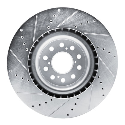 R1 Acura Integra 16-26 Drilled Slotted Brake Rotor