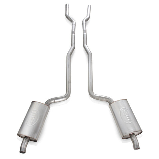 Stainless Works 2-1/2in Factory Style Mufflers | Chevrolet Corvette (68-72) (V6872SW)