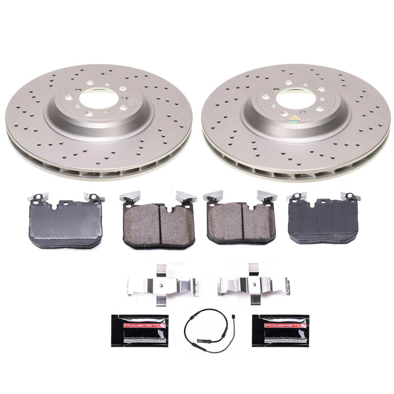 PowerStop Z23 Coated Brake Kit | BMW M2 (16-18) (CRK7446)