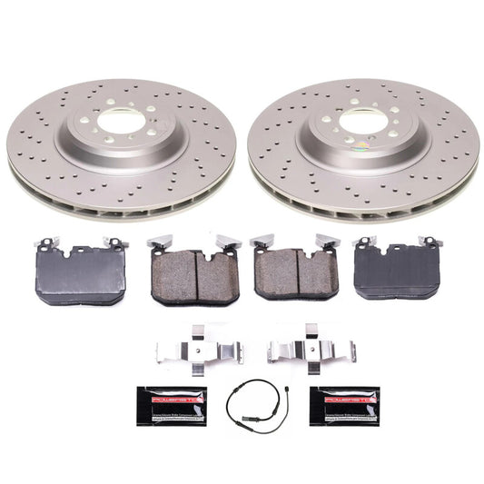 PowerStop Z23 Coated Brake Kit | BMW M2 (16-18) (CRK7446)