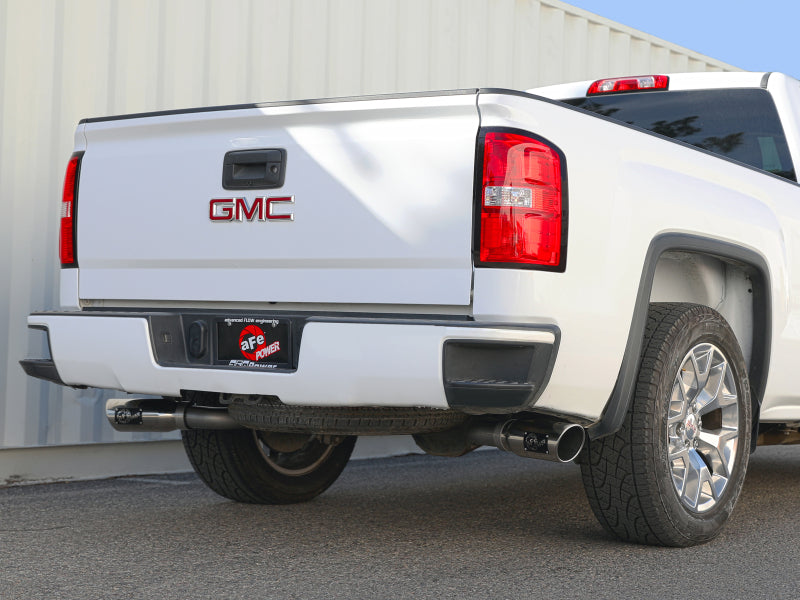 aFe Gemini XV Cat-Back Exhaust System | GM Trucks (09-18) V6-4.3 / V8-4.8 / 5.3L (49-34133-P)