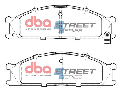 DBA Street Series Front Brake Pads | Nissan Frontier 4 Cyl RWD (98-04) (DB438SS)