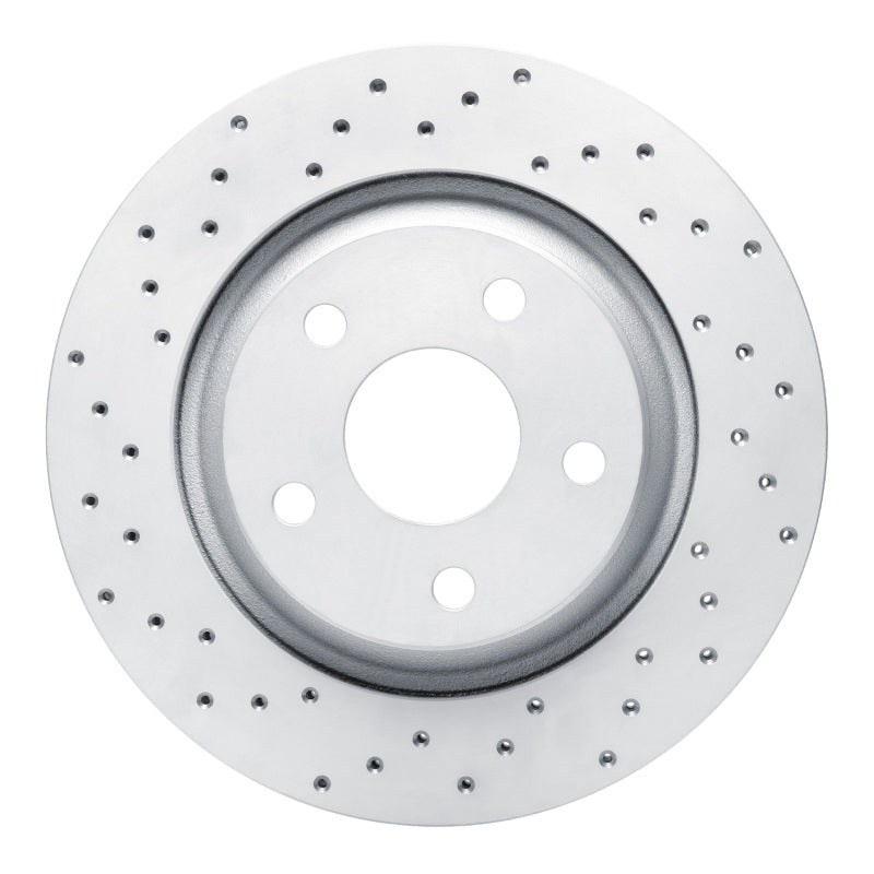 DFC Front Left D&S Geoperformance Rotor (FRONT): Jeep Wrangler (12-18)