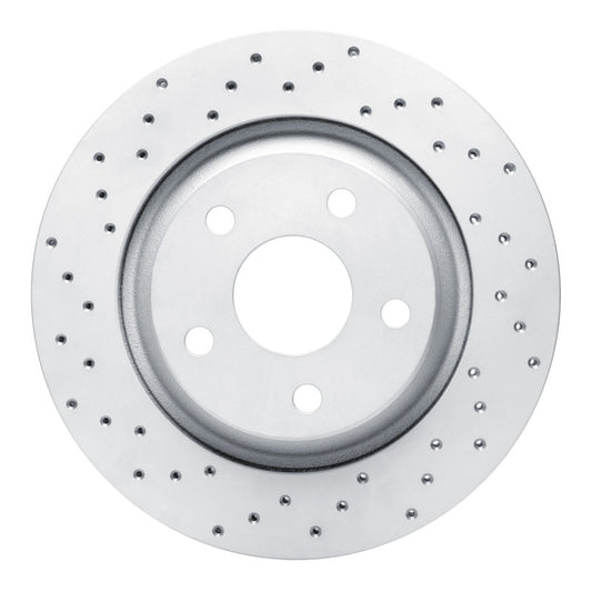 DFC Front Left D&S Geoperformance Rotor (FRONT): Jeep Wrangler (12-18)