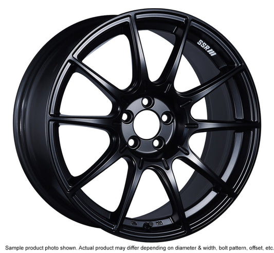 SSR GTX01 18x9.5 +40 5x100 Flat Black