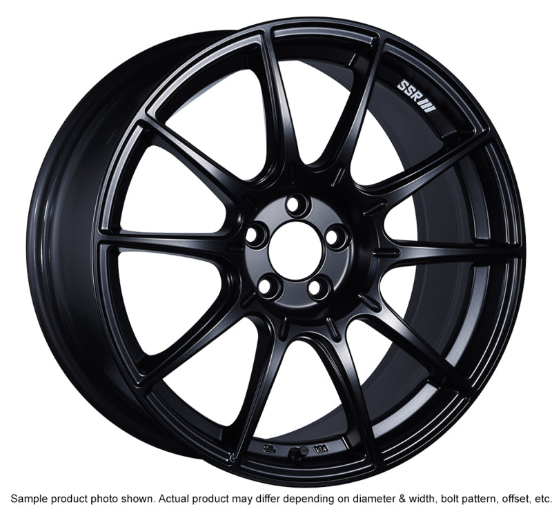 SSR GTX01 17x10 +15 5x114.3 Flat Black