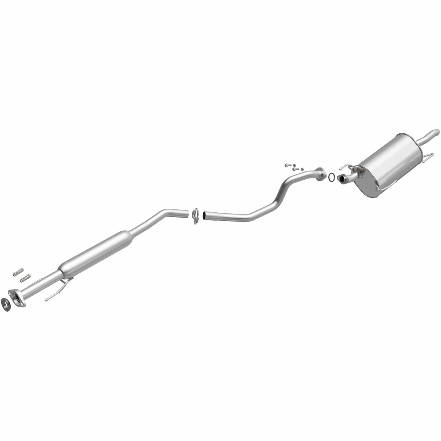 BRExhaust 2013-2019 Nissan Sentra 1.8L Direct-Fit Replacement Exhaust System