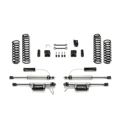Fabtech 3" Sport System w/ DL 2.25 Resi Shocks | Jeep JK 4-Door (07-18) (K4084DL)