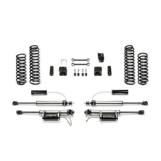 Fabtech 3" Sport System w/ DL 2.25 Resi Shocks | Jeep JK 4-Door (07-18) (K4084DL)