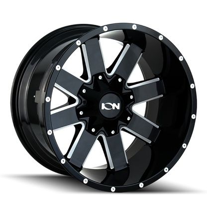 ION Wheels Type 141 Gloss Black Milled | 20x9" -12mm | 6x135/139.7mm Wheel