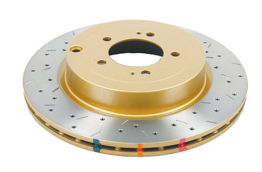 DBA 4000 Series Rear Drilled & Slotted Rotor | Mitsubishi Evo X (08-15) (DBA42225XS)