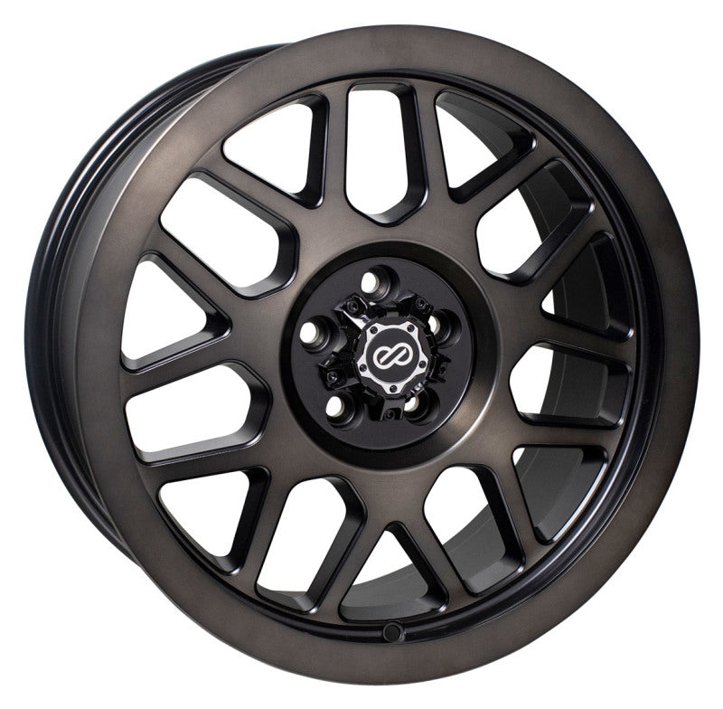 Enkei Matrix Brushed Black | 17x8" +30mm | 5x100mm Wheel