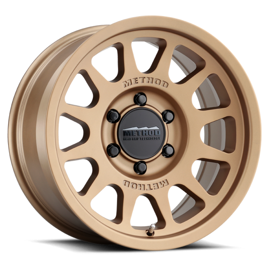(set of 4) Method MR703 Bronze | 17x8.5" +0mm | 6x135mm Wheel