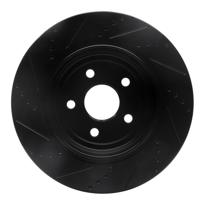 DFC D&S Black Brake Rotor (REAR RIGHT): Dodge Durango (12-25)