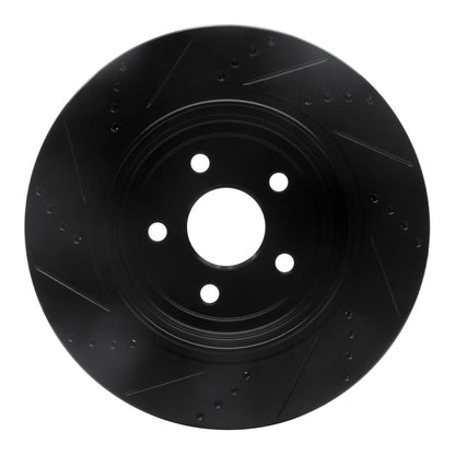 DFC D&S Black Brake Rotor (REAR RIGHT): Dodge Durango (12-25)