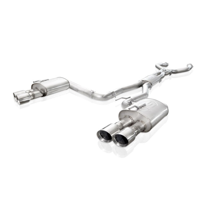 Stainless Works 3in Catback System X-Pipe Turbo Chambered Muffler 3.5in Tips | Pontiac G8 GT (08-09) (PG8CBFC)