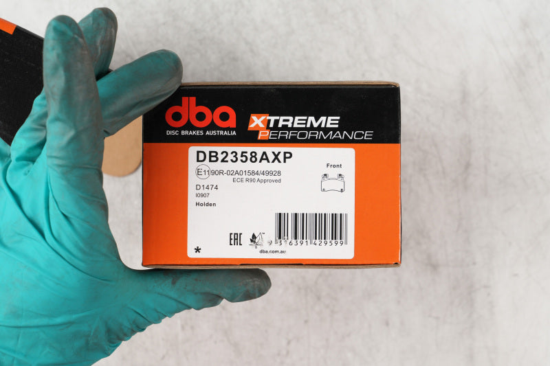 DBA Front Xtreme Performance Brake Pads | Holden Commodore VE/VF SSV (13-17) (DB2358AXP)