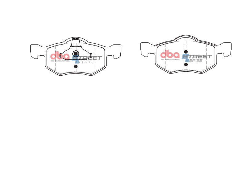 DBA Street Series Front Brake Pads | Ford Escape (01-07) (DB1426SS)