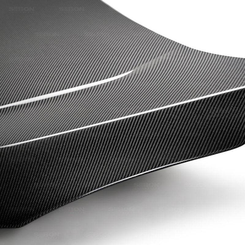 Seibon 2017 Honda Civic Type R CV-Style Carbon Fiber Hood | 2016-2022 Civic X / 2018-2026 Acura RDX