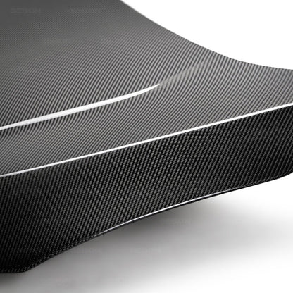 Seibon 2017 Honda Civic Type R CV-Style Carbon Fiber Hood | 2016-2022 Civic X / 2018-2026 Acura RDX