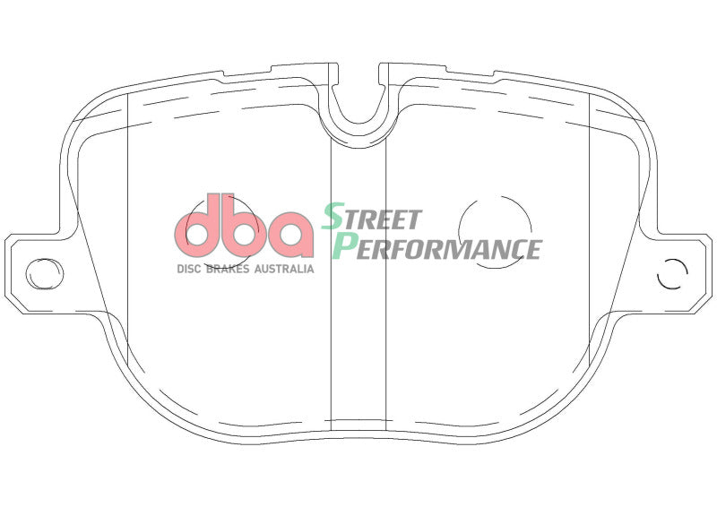DBA Rear SP Performance Brake Pads | Land Rover Range Rover Supercharged (10-12) (DB2207SP)