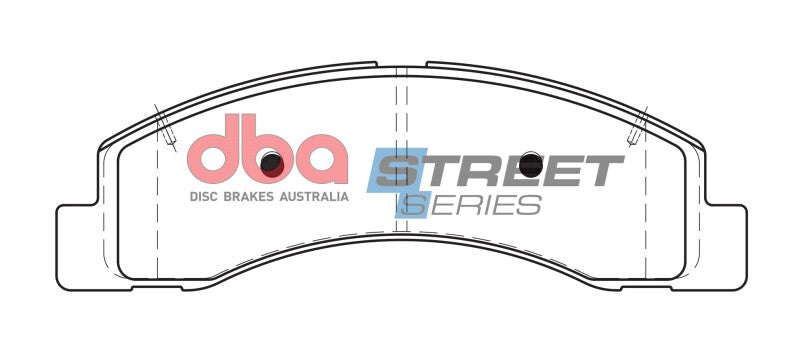 DBA Street Series Front Brake Pads | Ford Excursion 4WD (00-05) (DB1731SS)