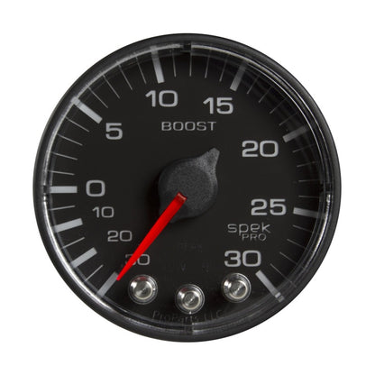 Autometer Spek-Pro 2 & 1/16" Vac/Boost Gauge 30INHG-30PSI