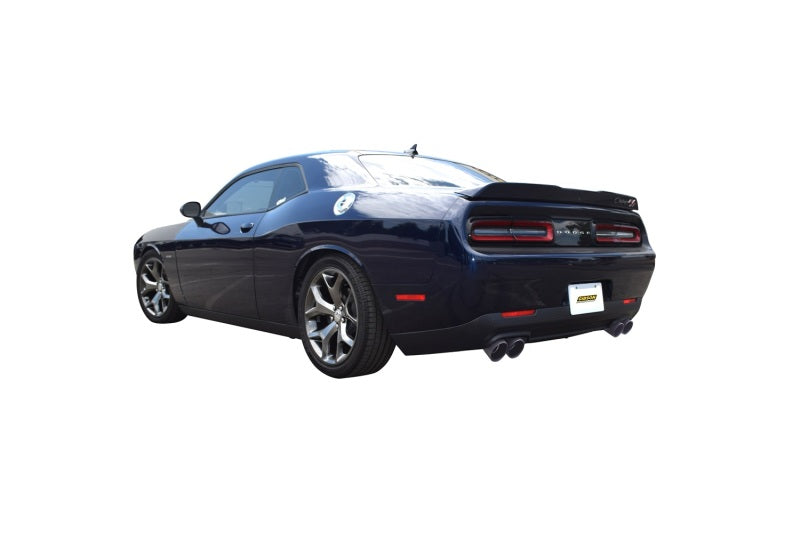 Gibson Black Elite 2.5in Dual Cat-Back Exhaust | Dodge Challenger R/T (15-16) (617009-B)