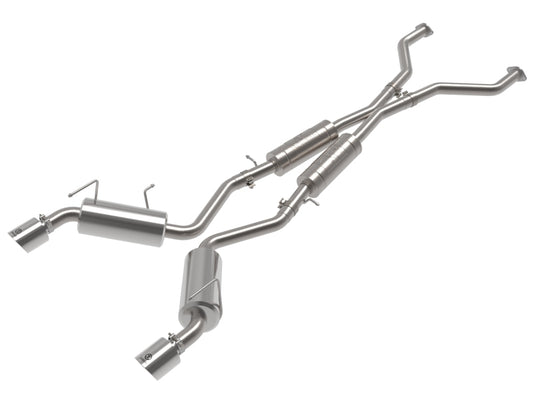 aFe Takeda Polished Tip Cat-Back Exhaust System | Nissan 370Z (09-20) (49-36139-P)