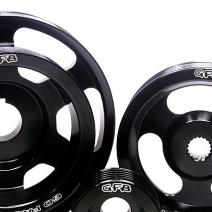 Go Fast Bits 3 pc Underdrive/Non-Underdrive Pulley Kit | Subaru WRX (08+) / WRX STI / Forester (09+) / LGT (03-09) (2014)