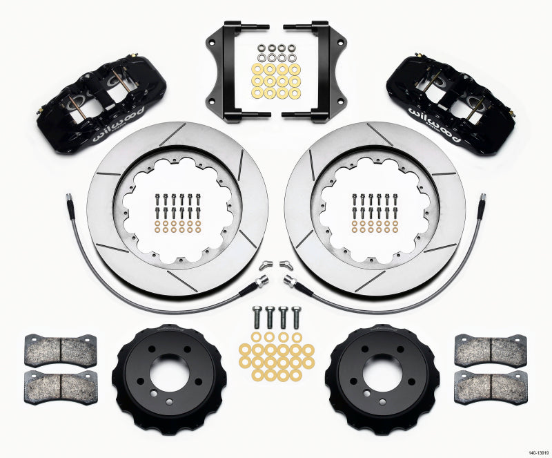 Wilwood AERO6 Front Hat Kit | BMW E90 Series (2007-2011) w/ Lines (15.00)
