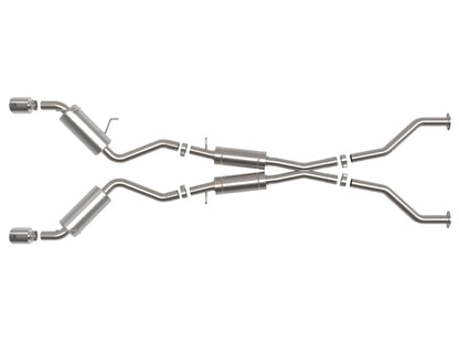 aFe Takeda Polished Tip Cat-Back Exhaust System | Nissan 370Z (09-20) (49-36139-P)