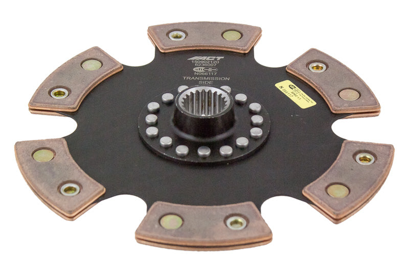 Advanced Clutch 6 Pad Rigid Race Disc (6236007)