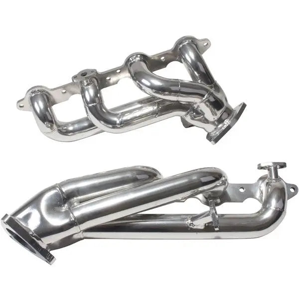 BBK 99-04 GM Truck SUV 4.8 5.3 Shorty Tuned Length Exhaust Headers - 1-3/4 Silver Ceramic