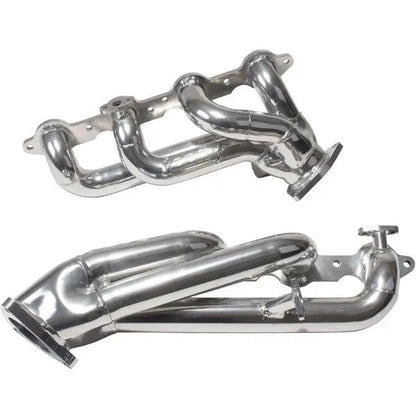 BBK 99-04 GM Truck SUV 4.8 5.3 Shorty Tuned Length Exhaust Headers - 1-3/4 Silver Ceramic