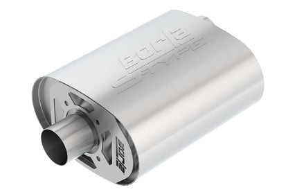 Borla CrateMuffler S-Type 2.5in Offset/Center Ford Coyote 5.0L (400855) | Ford