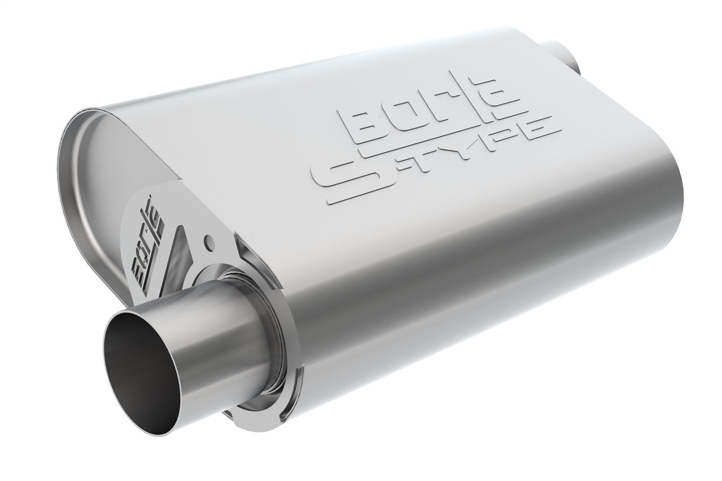 Borla CrateMuffler BB 383/413/426/440 S-Type 2.5in Offset/Offset Oval (400942) | Mopar