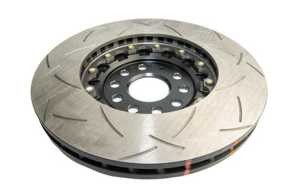 DBA 5000 Series T3 D&S Slotted 2-Piece Front Rotor | VW Golf R MK7 (13-17) (DBA52830BLKS)
