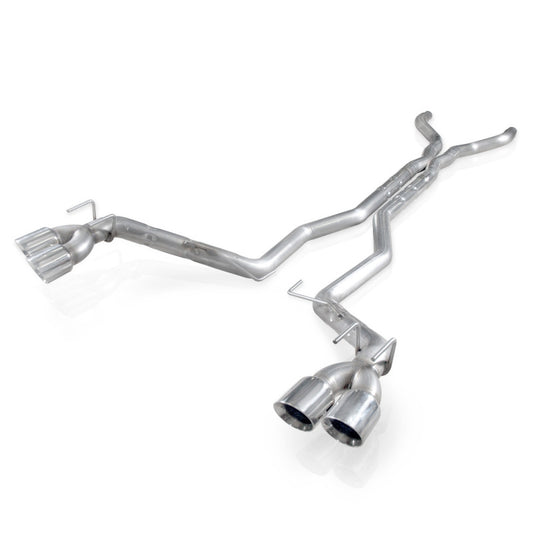 Stainless Works 3in Dual Chambered Catback Exhaust with X-Pipe and Quad Tips | Chevrolet ZL1 (12-15) (CA12CB)